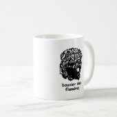 Bouvier DES Flandres Kaffeetasse (VorderseiteRechts)