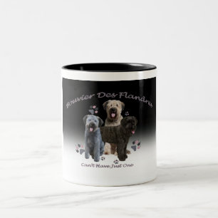 Bouvier DES Flandres kann gerade eine Tasse nicht