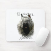 Bouvier des Flandres Mama 2 Mousepad (Mit Mouse)