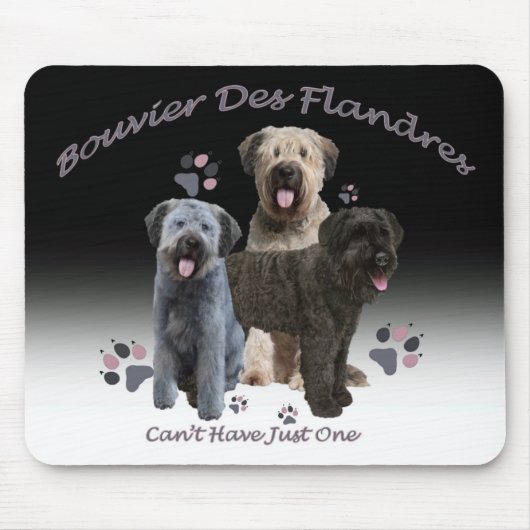 Bouvier DES Flandres Mousepad (Vorne)