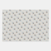 Bouvier des Flandres Painting Fawn Brindle Dog Kun Geschenkpapier Set (Vorderseite 2)