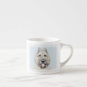 Bouvier des Flandres Painting - Original Dog Art Espressotasse