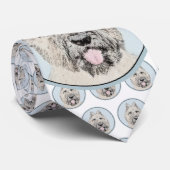 Bouvier des Flandres Painting - Original Dog Art Krawatte (Gerollt)