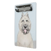 Bouvier des Flandres Painting - Original Dog Art Mini Klemmbrett (Gewinkelt2)