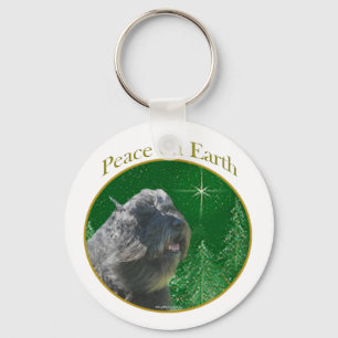 Bouvier Des Flandres Peace Schlüsselanhänger