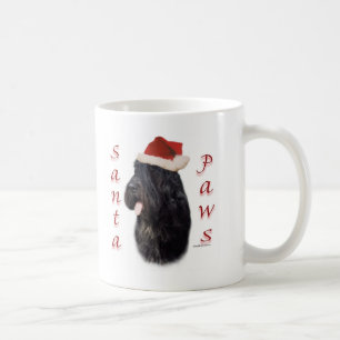 Bouvier des Flandres Santa Paws Kaffeetasse