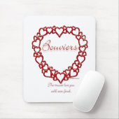 Bouvier des Flandres True Love Mousepad (Mit Mouse)