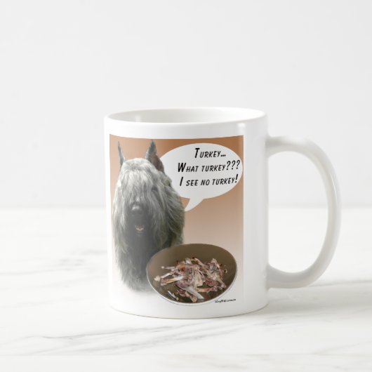 Bouvier des Flandres Türkei Kaffeetasse (Rechts)
