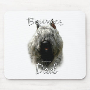 Bouvier des Flandres Vater 2 Mousepad