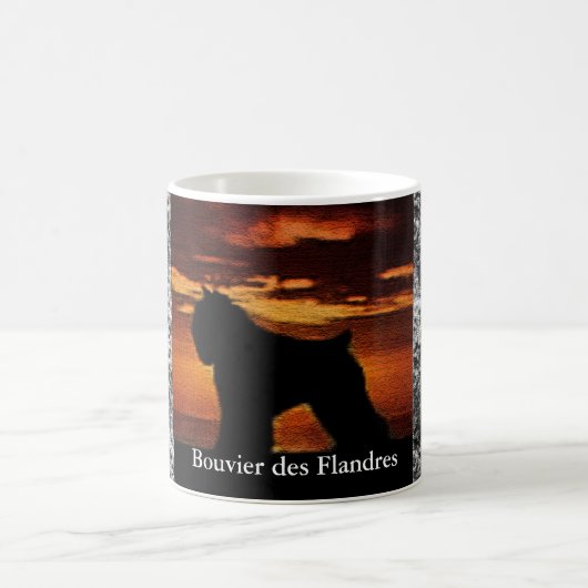 Bouvier DES Flandres Verwandlungstasse (Mittel)