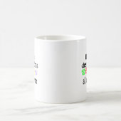 Bouvier des Flandres Walks Design Kaffeetasse (Mittel)