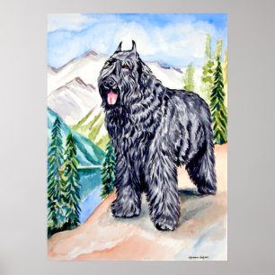 Bouvier des Flandres Wall Print Poster