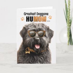 Bouvier Dog Best HuMOM Ever Muttertag Feiertagskarte
