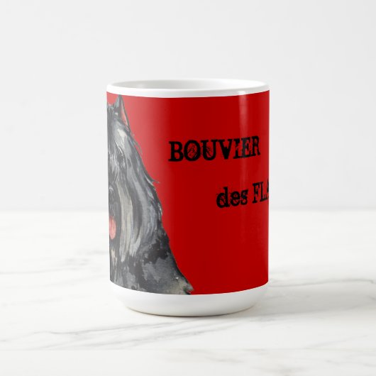 Bouvier Farbblock Kaffeetasse (Mittel)