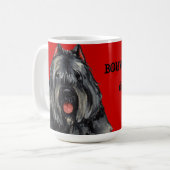 Bouvier Farbblock Kaffeetasse (Vorderseite Links)