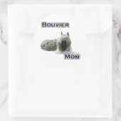 Bouvier Mama 4 - Aufkleber (Tasche)