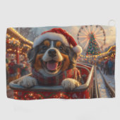 Bouviers des Flandres Dog Roller Untersetzer Weihn Golfhandtuch (Horizontal)