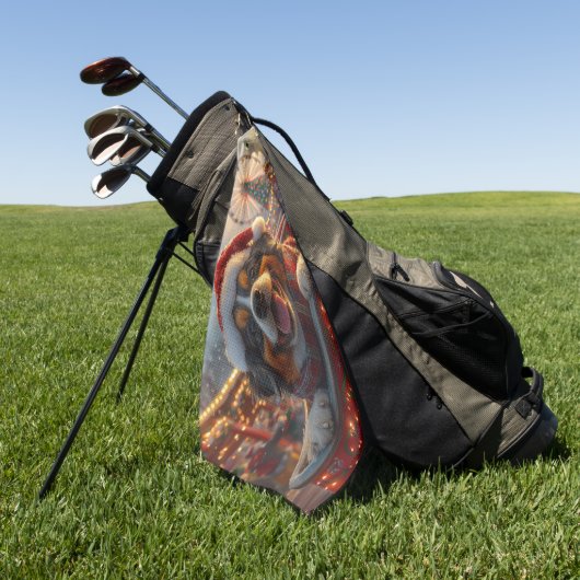 Bouviers des Flandres Dog Roller Untersetzer Weihn Golfhandtuch (Gras)