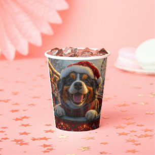 Bouviers des Flandres Dog Roller Untersetzer Weihn Pappbecher