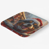 Bouviers des Flandres Dog Roller Untersetzer Weihn Pappteller (Gewinkelt)