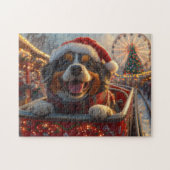 Bouviers des Flandres Dog Roller Untersetzer Weihn Puzzle (Horizontal)