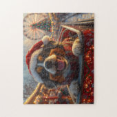 Bouviers des Flandres Dog Roller Untersetzer Weihn Puzzle (Vertikal)