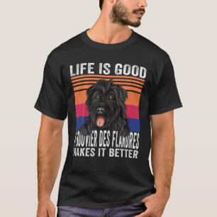 Bouviers Des Flandres macht dein Leben gut Vintage T-Shirt