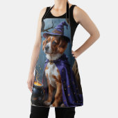 Bouviers des Flandres Whimsical Halloween Malerei Schürze (InSitu)