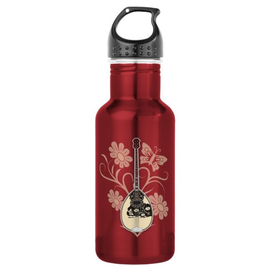 Bouzouki Edelstahlflasche (Vorderseite)
