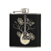 Bouzouki Flachmann (Vorderseite)