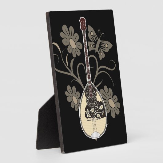 Bouzouki Fotoplatte (Seite)