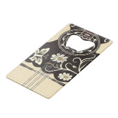 Bouzouki Geldbeutel Flaschenöffner (Vorderseite Schrägansicht)