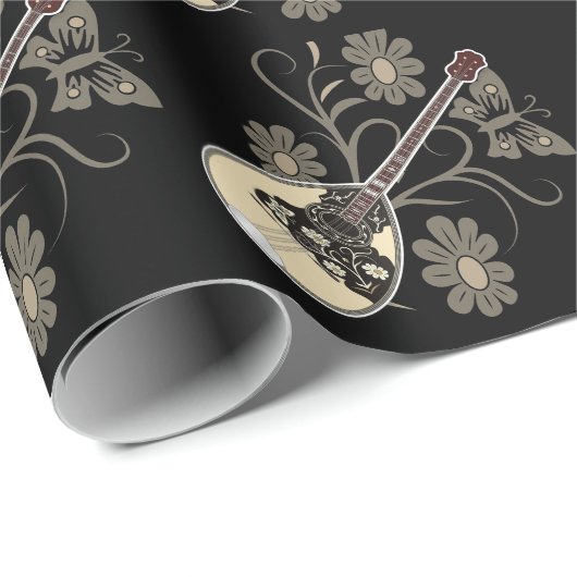 Bouzouki Geschenkpapier (Rolleneckpunkt)