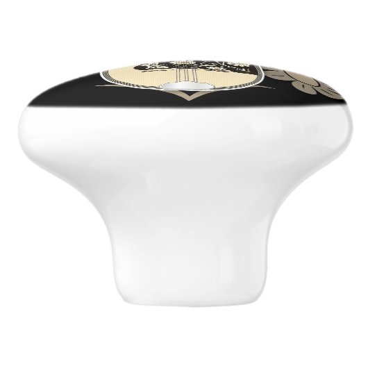 Bouzouki Keramikknauf (Seitenansicht)