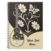 Bouzouki Notizblock (Vorderseite)