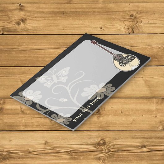 Bouzouki Notizblock