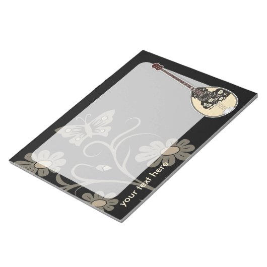 Bouzouki Notizblock (angewinkelt)