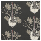 Bouzouki Pattern Stoff (Nahaufnahme)