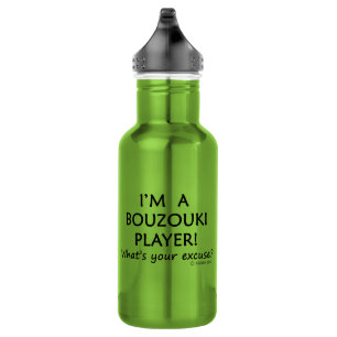 Bouzouki Player Entschuldigung Edelstahlflasche
