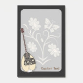 Bouzouki Post-it Klebezettel (Vorderseite)