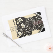 Bouzouki Rechteckiger Aufkleber (Umschlag)