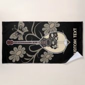 Bouzouki Strandtuch (Vorderseite)
