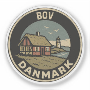 Bov, Dänemark Aufkleber