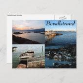 Bovallstrand-4-Bild-Postkarte Postkarte (Vorne/Hinten)