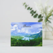 Bovilla Stausee in Albanien Postcard Postkarte (Stehend Vorderseite)