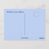 Bovilla Stausee in Albanien Postcard Postkarte (Rückseite)