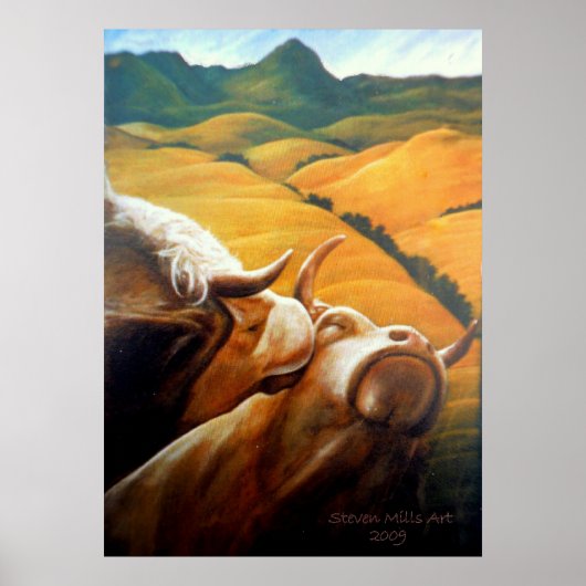 Bovine Bliss Poster (Vorne)