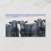 Bovine Bystanders Visitenkarte (Rückseite)