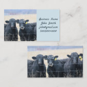 Bovine Bystanders Visitenkarte (Vorne/Hinten)
