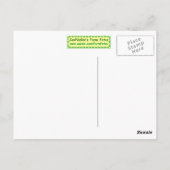 Bovine Lullaby Postkarte (Rückseite)